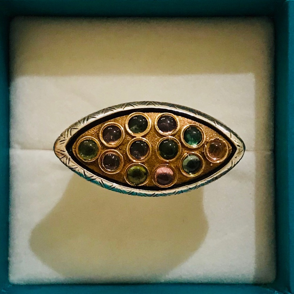 π₯HOST PICKπ₯Konstantino Silver/18K Gold Ring - Picture 4 of 12